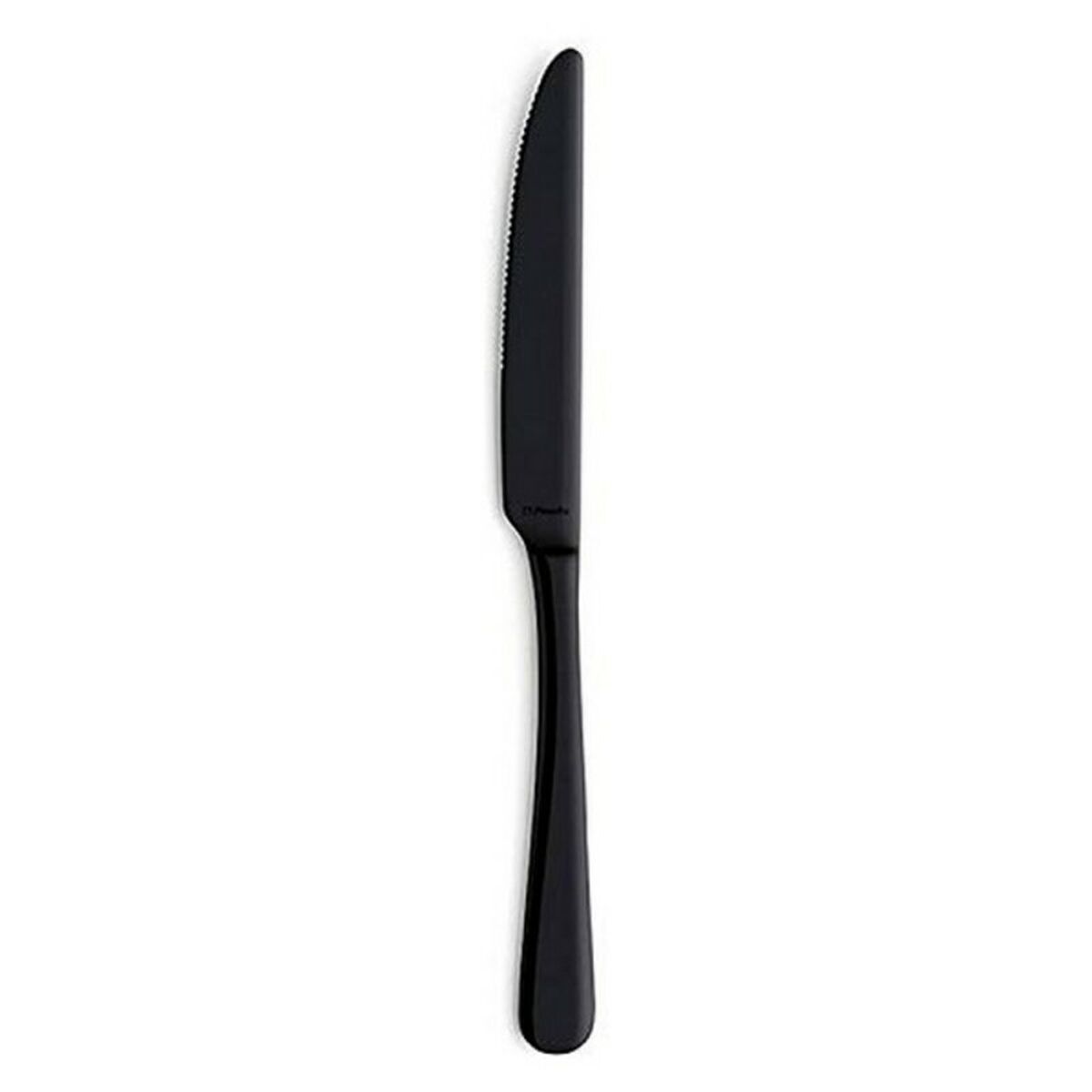 Knivset Amefa Austin Negro Svart Metall 23,5 cm (12 antal) (12 uds) - 4