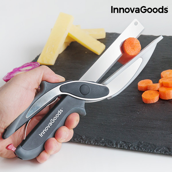 Saxkniv med Integrerad with Miniskärbräda Scible InnovaGoods - 5