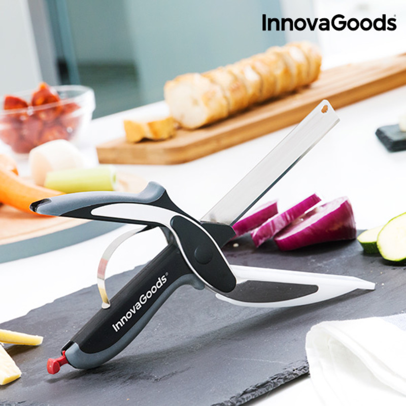Saxkniv med Integrerad with Miniskärbräda Scible InnovaGoods - 13