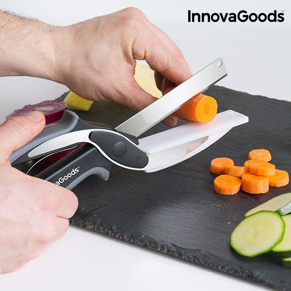 Saxkniv med Integrerad with Miniskärbräda Scible InnovaGoods
