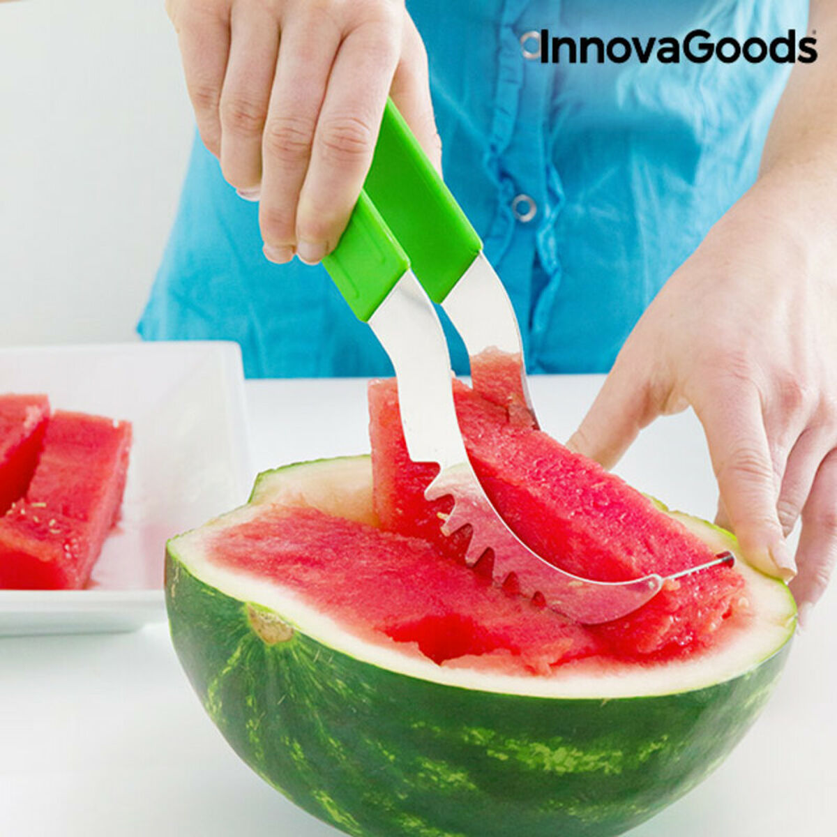 Vattenmelon Skärare Wasslon InnovaGoods - 9
