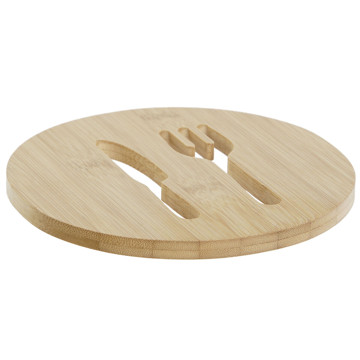 Bordsunderlägg DKD Home Decor Naturell Bambu 17,5 x 17,5 x 1 cm