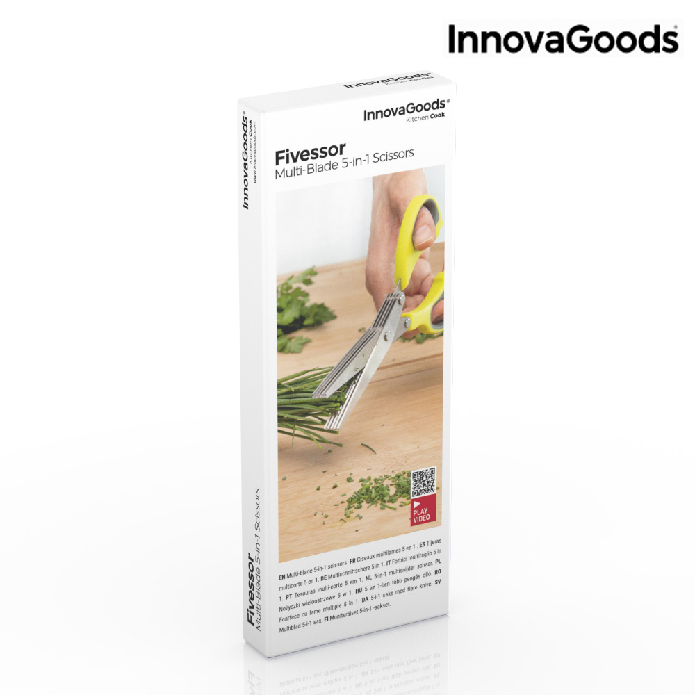 Kökssaxar för olika ändamål 5 i 1 från Fivessor InnovaGoods - 10