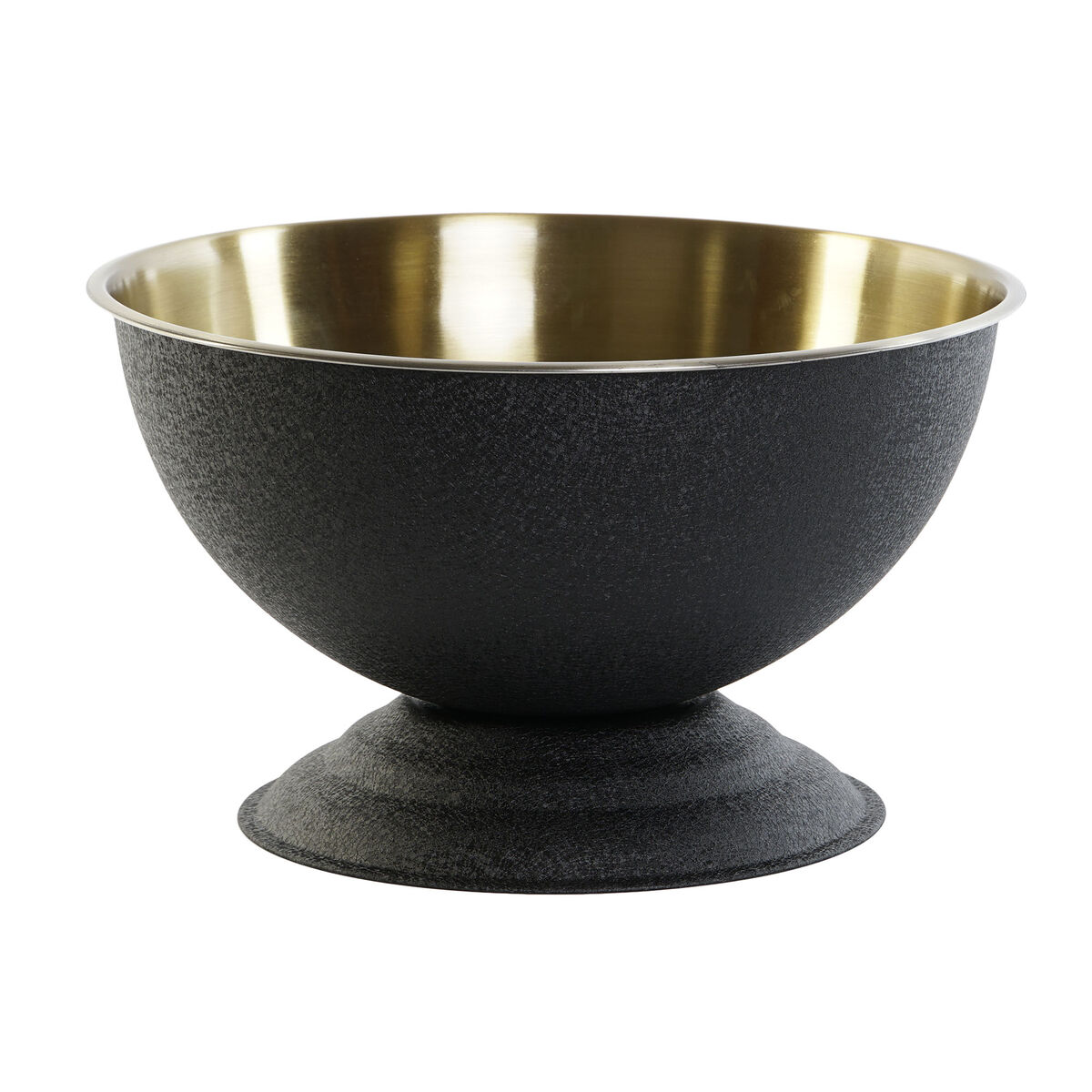 Champagnekylare DKD Home Decor Svart Gyllene Rostfritt stål 40 x 40 x 23 cm - 2