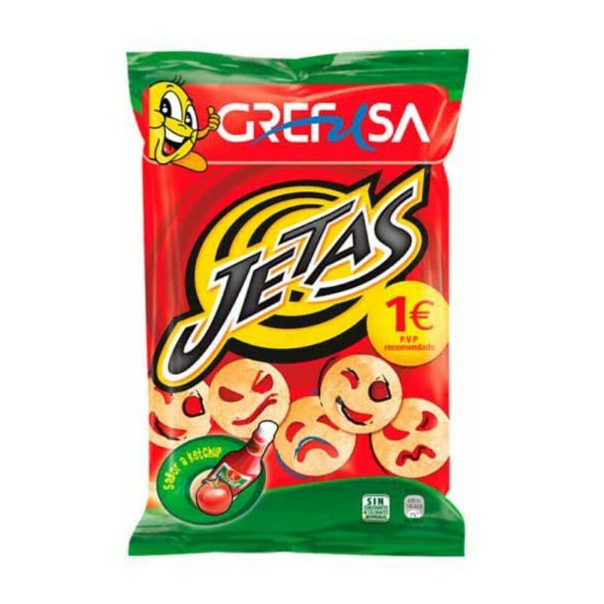 Snacks Grefusa Jetas (79 g) - 2