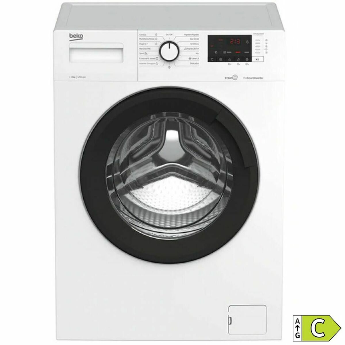 Tvättmaskin BEKO WTA8612XSWR 8 kg 1200 rpm - 3