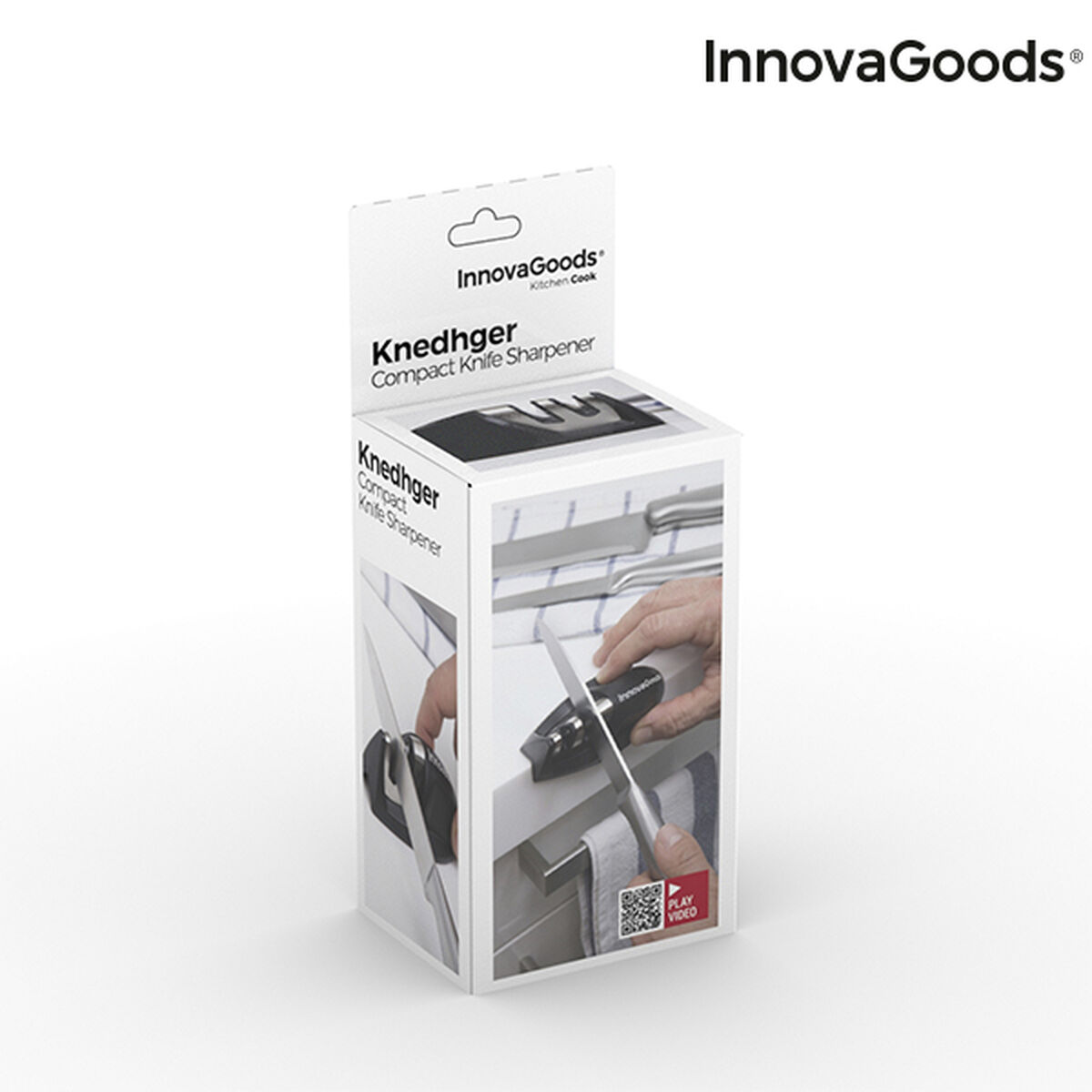 Kompakt Knivslipare Knedhger InnovaGoods - 18