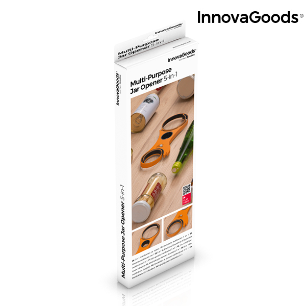 5-i-1 Multifunktionell Burköppnare InnovaGoods - 5