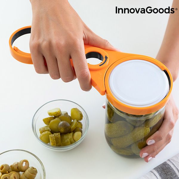 5-i-1 Multifunktionell Burköppnare InnovaGoods - 8