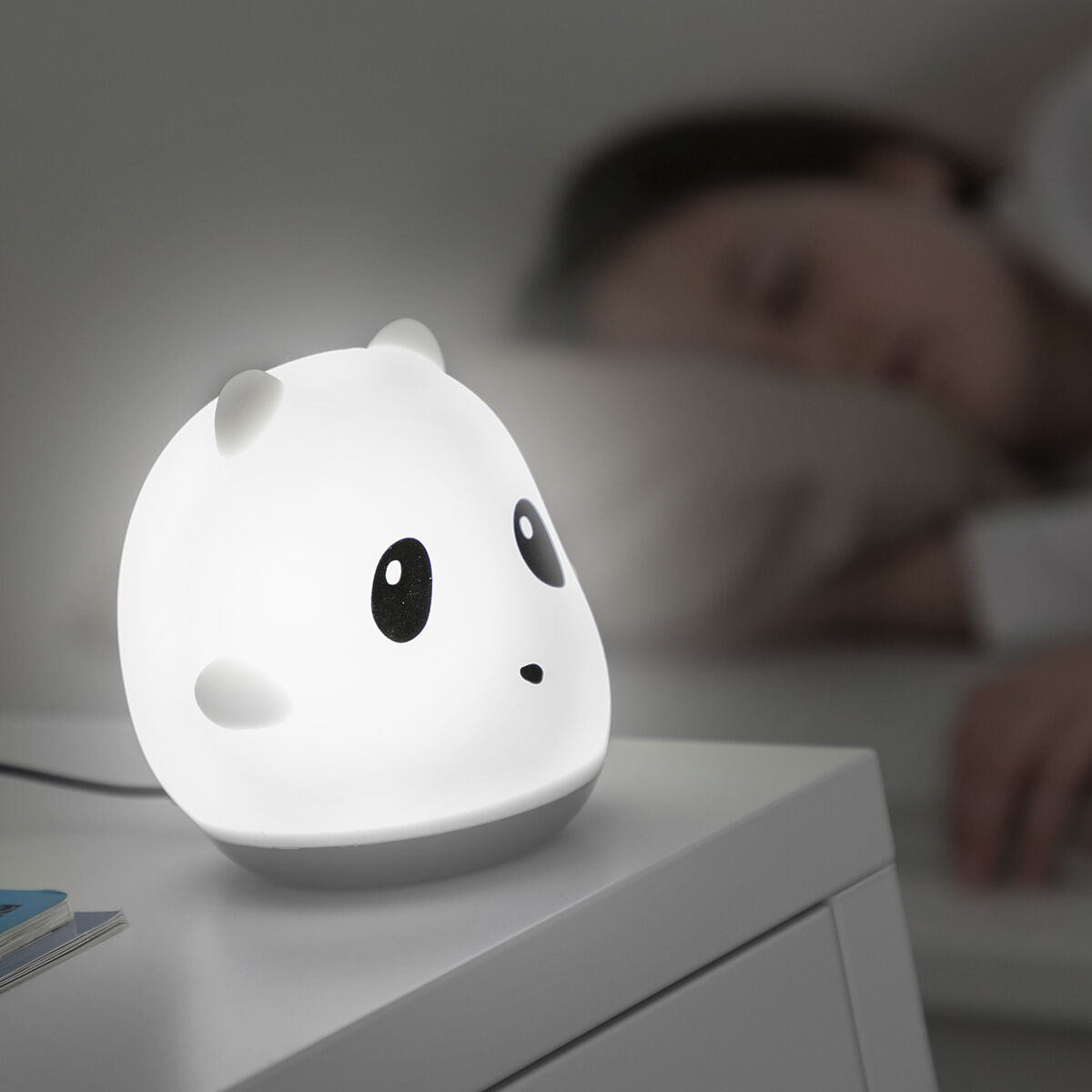 Uppladdningsbar silikonlampa med touchfunktion Siliti Panda InnovaGoods - 20