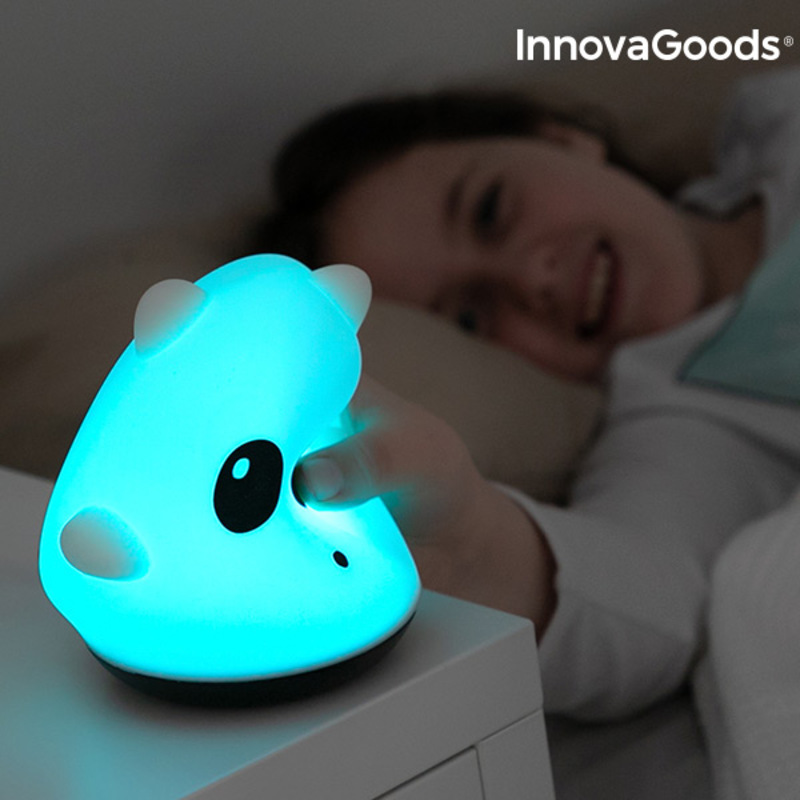 Uppladdningsbar silikonlampa med touchfunktion Siliti Panda InnovaGoods - 12