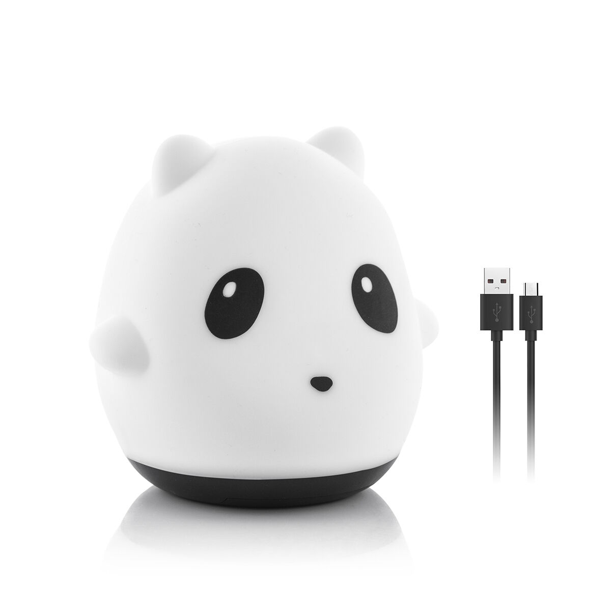 Uppladdningsbar silikonlampa med touchfunktion Siliti Panda InnovaGoods - 22
