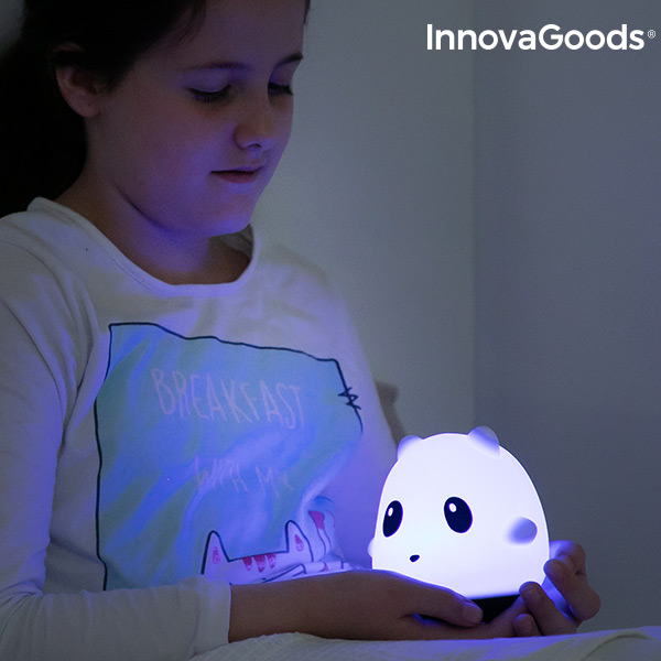 Uppladdningsbar silikonlampa med touchfunktion Siliti Panda InnovaGoods - 5