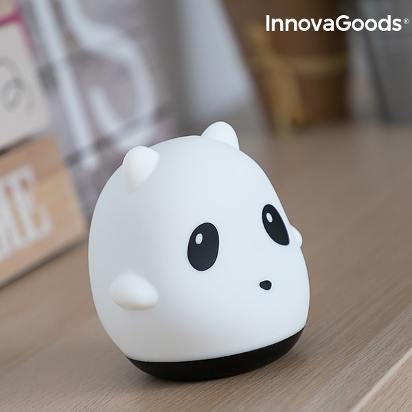 Uppladdningsbar silikonlampa med touchfunktion Siliti Panda InnovaGoods - 3