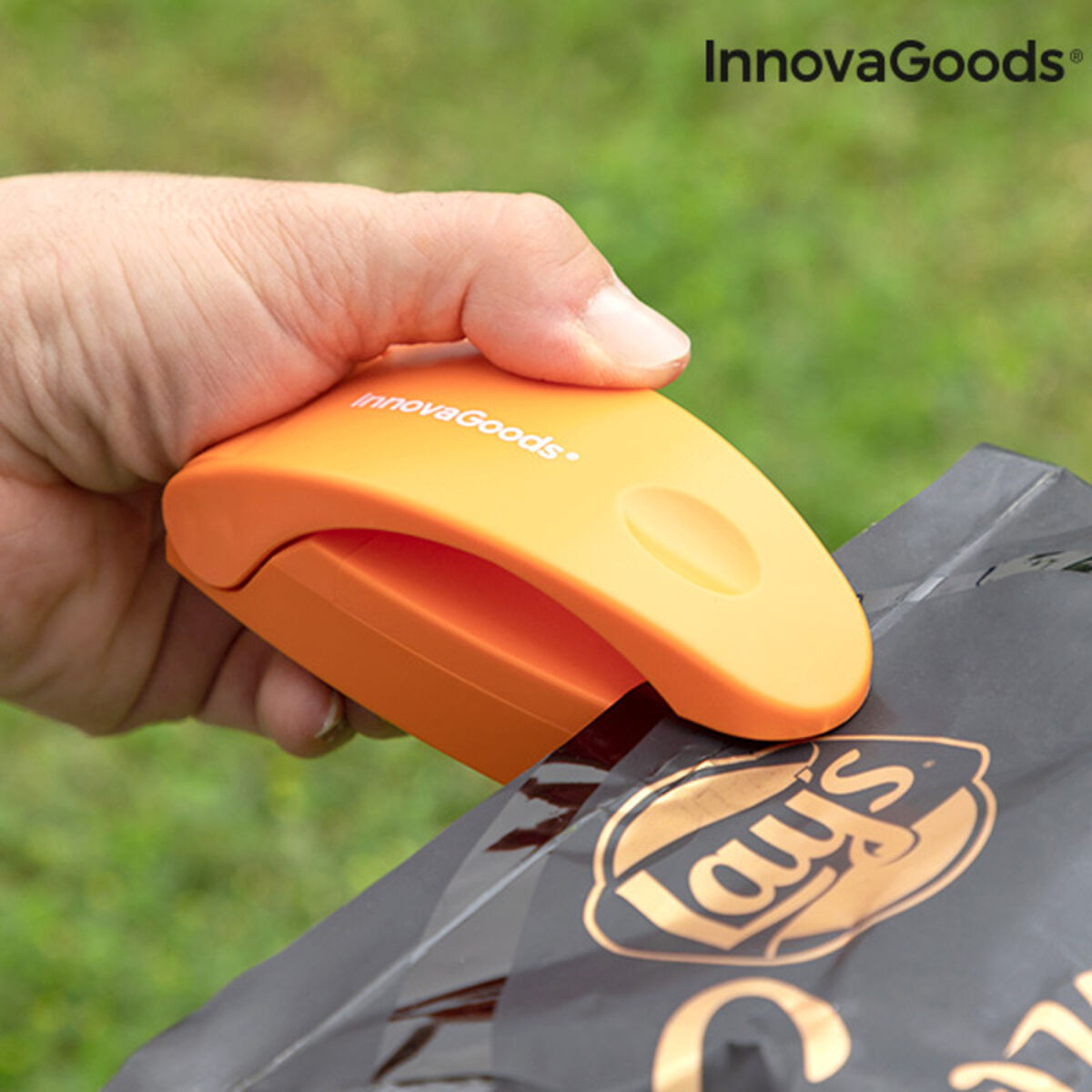 InnovaGoods Bag Sealer with Blade and Magnet
