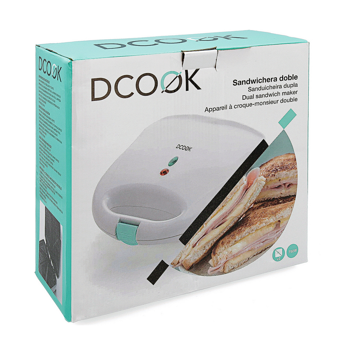 Smörgåsmaskin Dcook Gallery Vit 750 W 750 W - 2