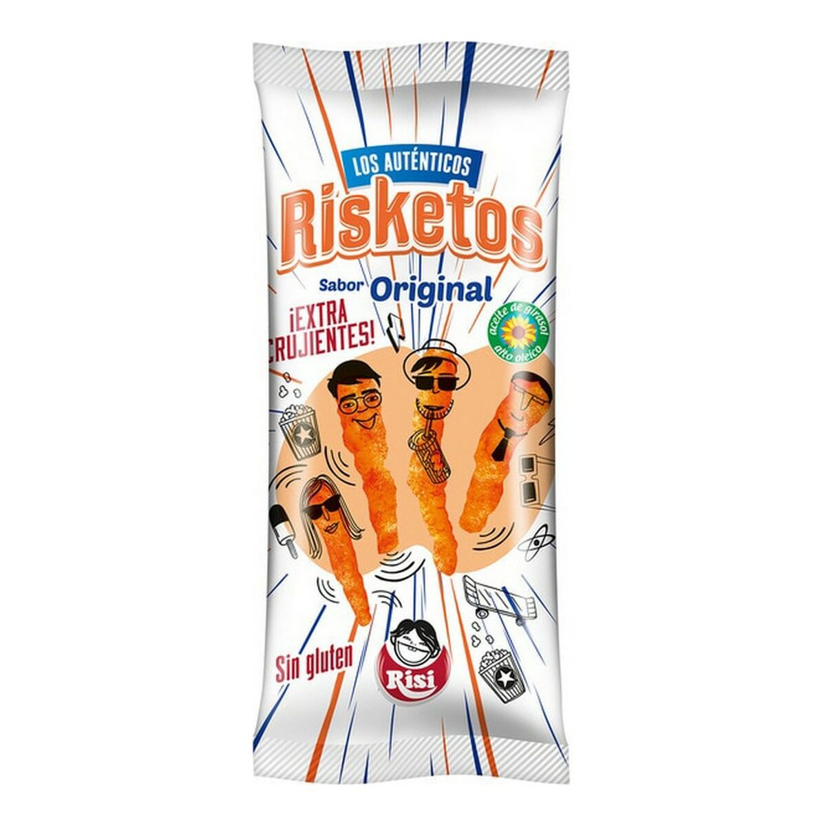 Snacks Risi Risketos (120 g)