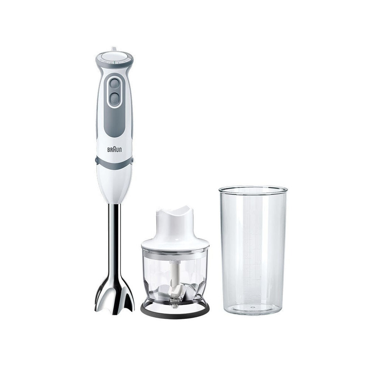 Stavmixer Braun MultiQuick 5 Vario MQ 5220 WH Vit 1000 W