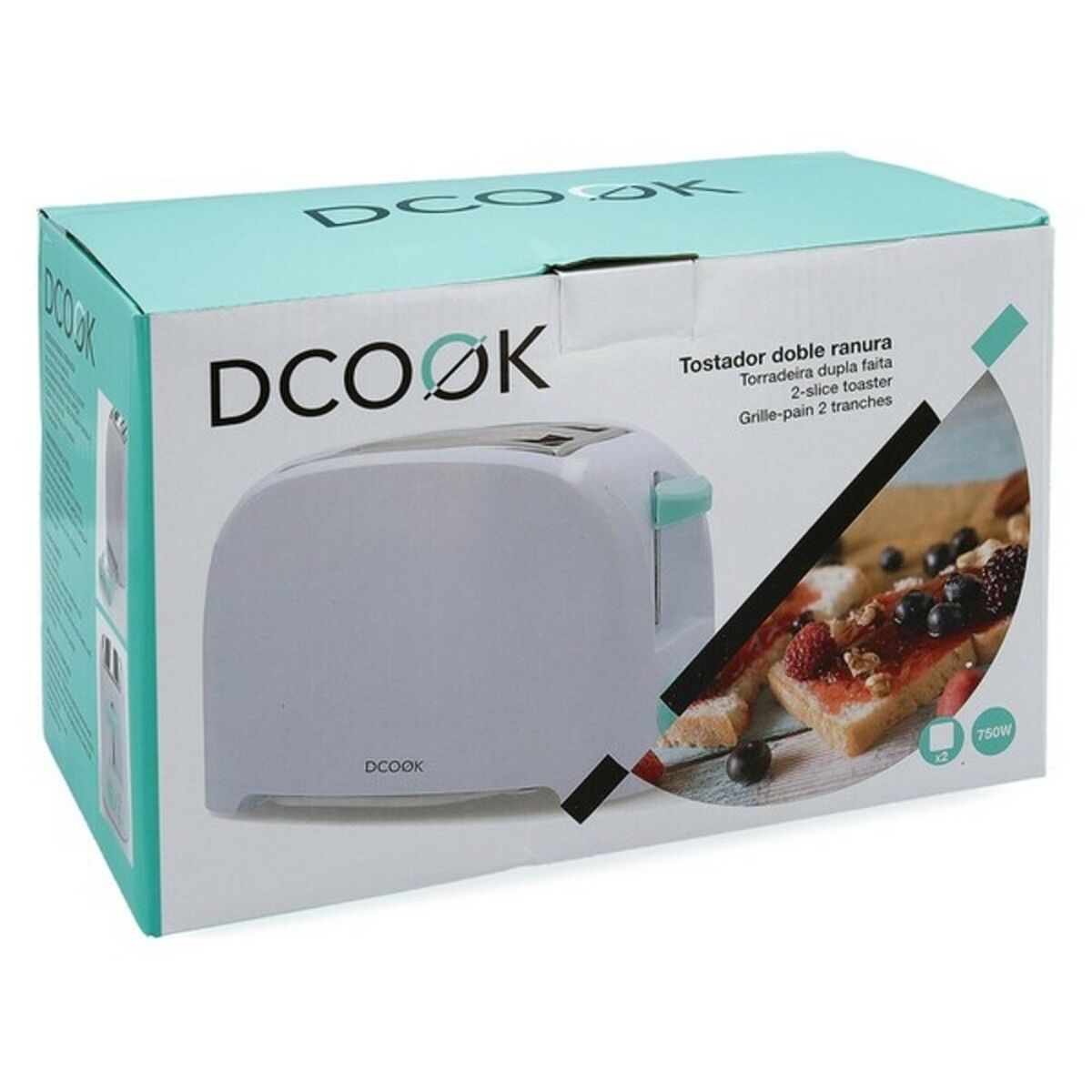 Brödrost Dcook Gallery Vit 750 W - 10