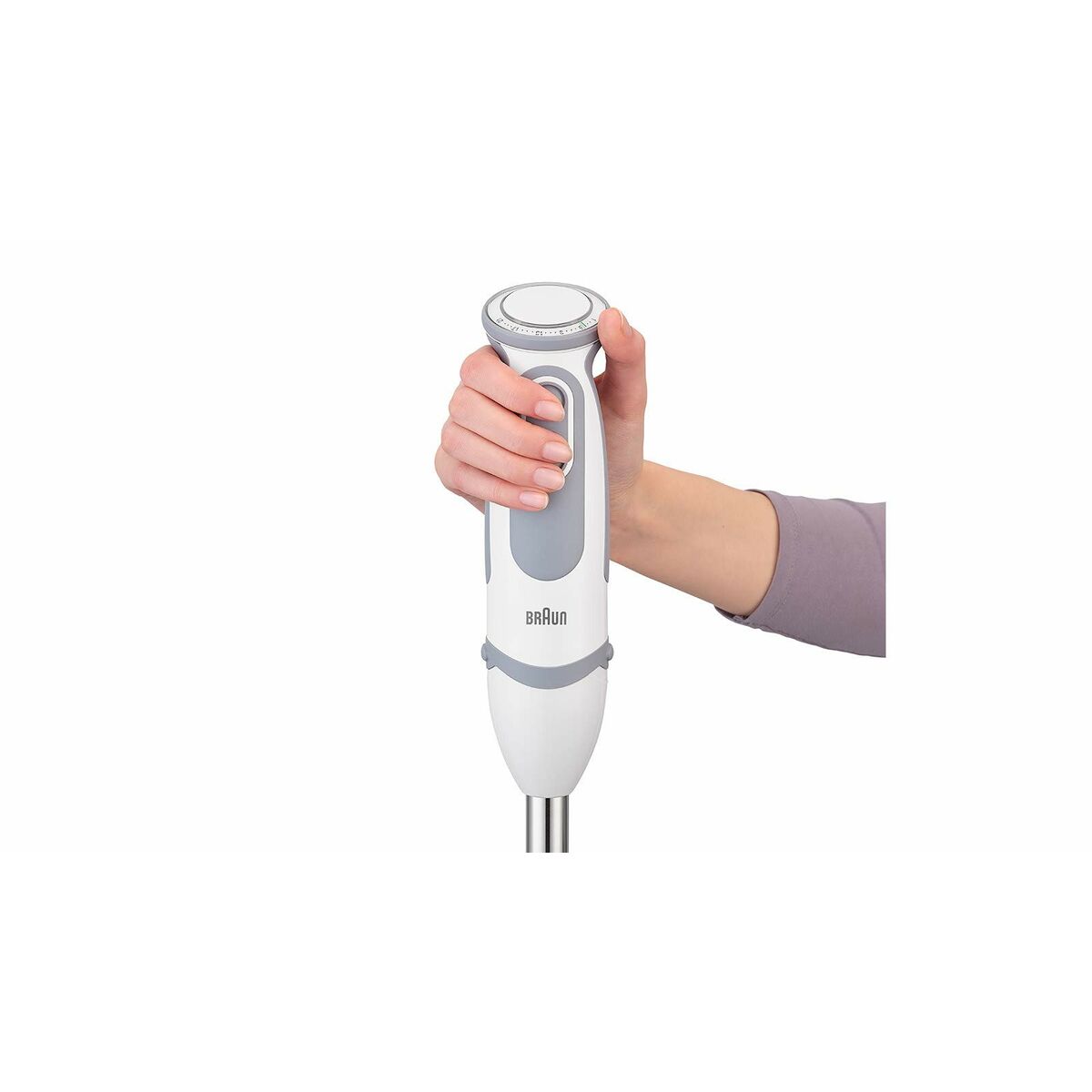 Mixer Braun MQ5245WH Vit 1000 W Svart Vit/Grå - 3