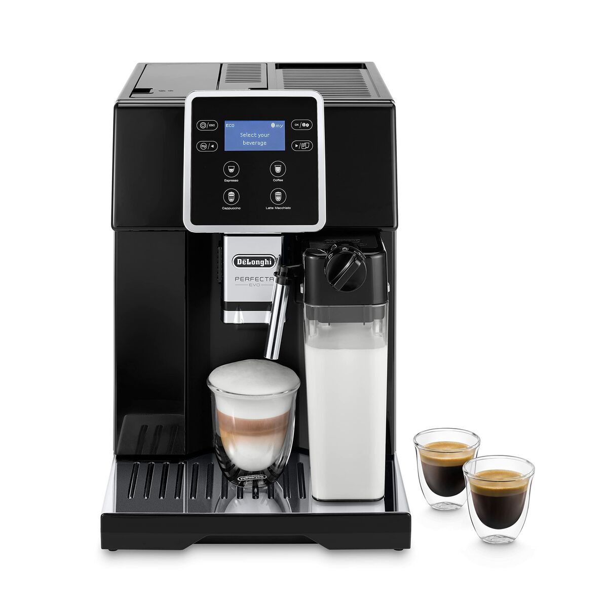 Superautomatisk kaffebryggare DeLonghi EVO ESAM420.40.B Svart 1350 W