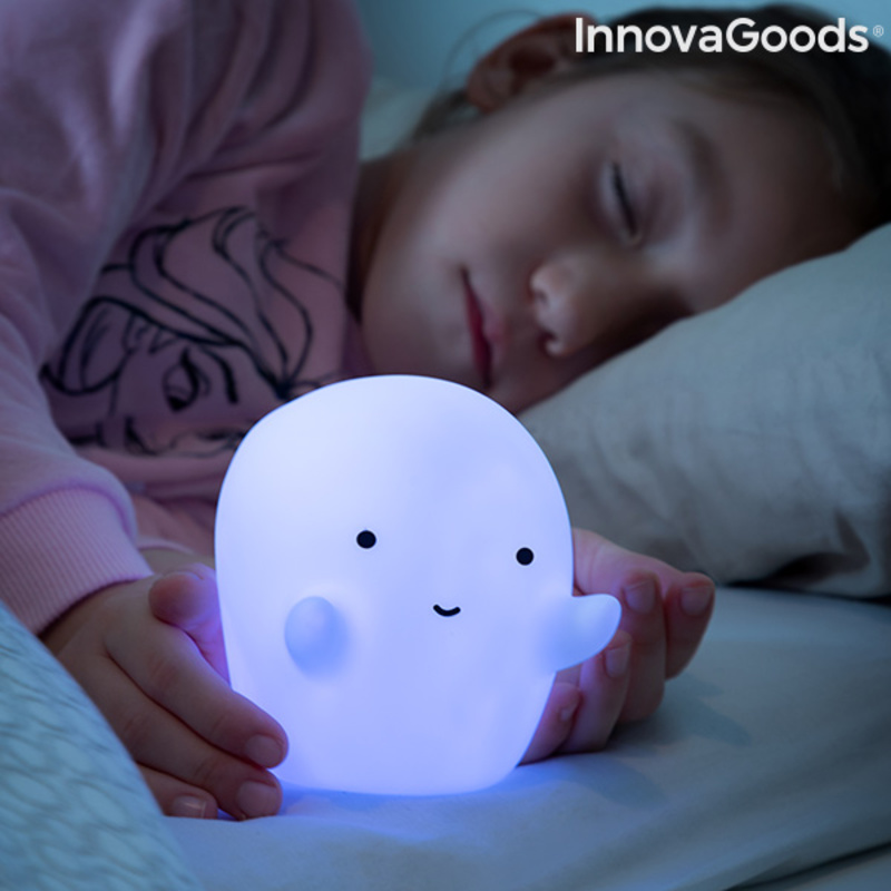 Flerfärgad spöklampa med LED Glowy InnovaGoods - 7