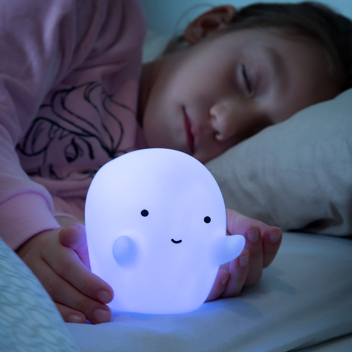 Flerfärgad spöklampa med LED Glowy InnovaGoods - 13
