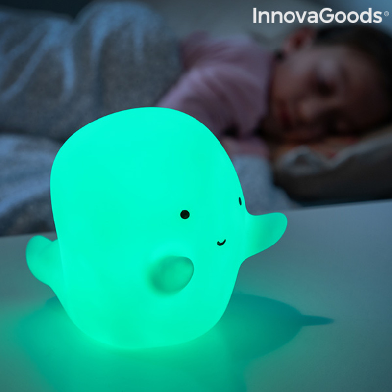 Flerfärgad spöklampa med LED Glowy InnovaGoods - 12