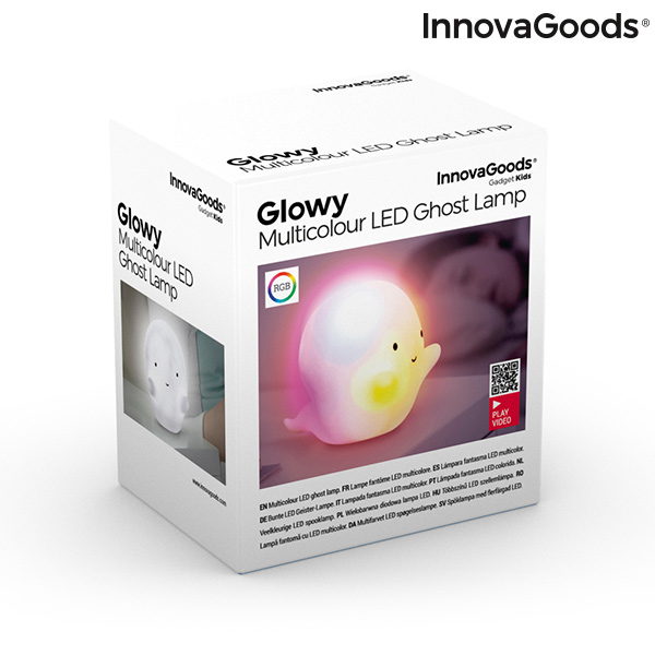Flerfärgad spöklampa med LED Glowy InnovaGoods - 2