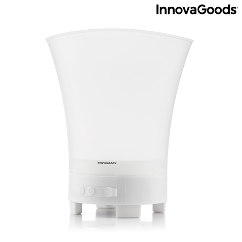 LED-hink med återuppladdningsbar högtalare Sonice InnovaGoods - 15