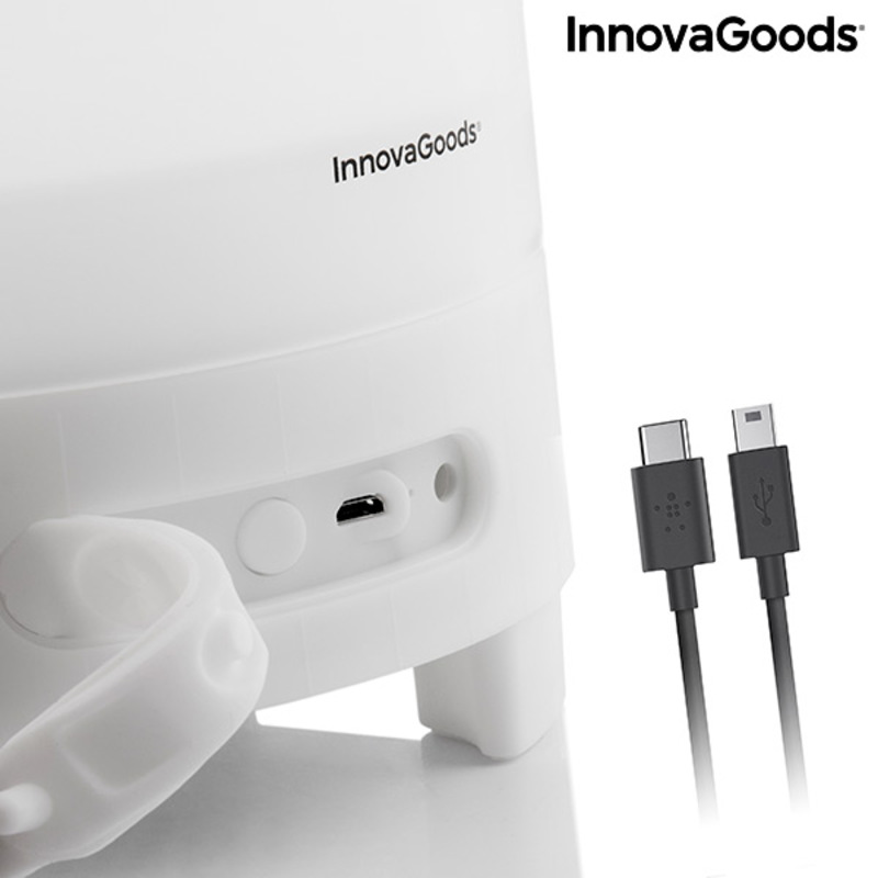 LED-hink med återuppladdningsbar högtalare Sonice InnovaGoods - 14