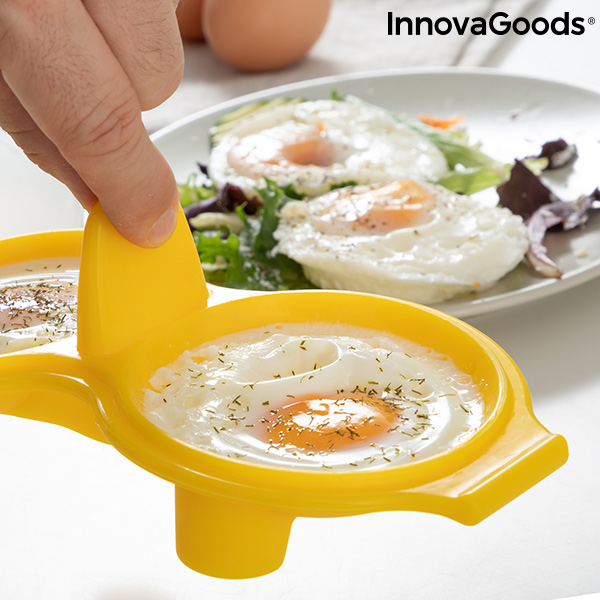 Äggkokare i silikon Oovi InnovaGoods - 8
