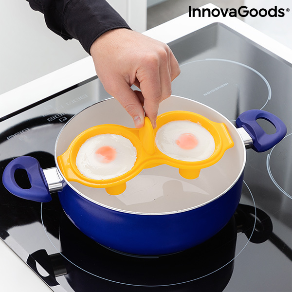 Äggkokare i silikon Oovi InnovaGoods - 4