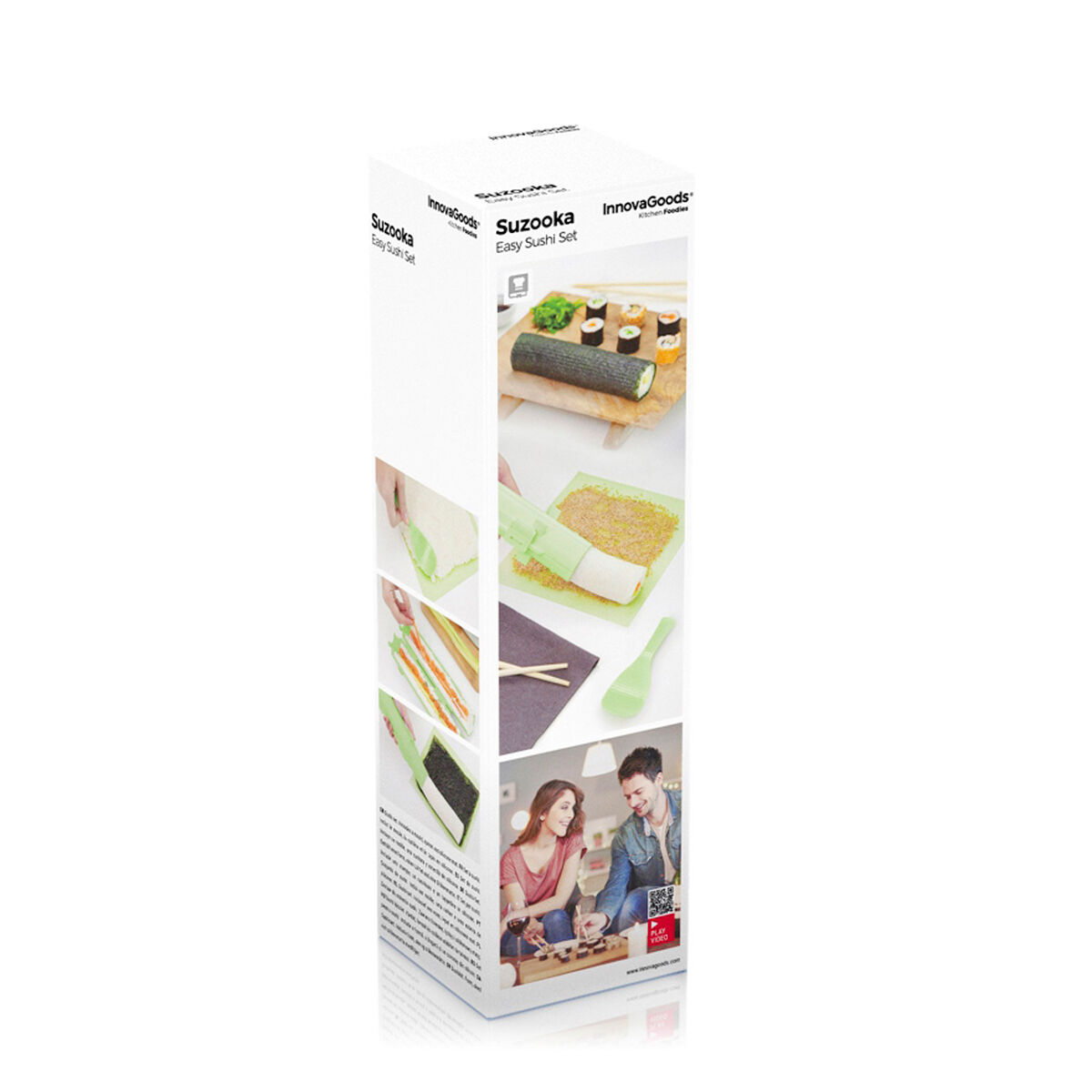 Sushiset med recept Suzooka InnovaGoods 3 Delar - 18