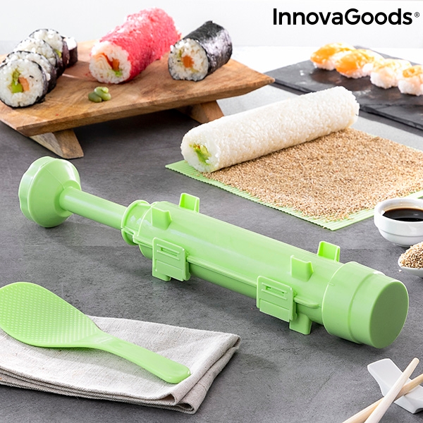 Sushiset med recept Suzooka InnovaGoods 3 Delar - 9