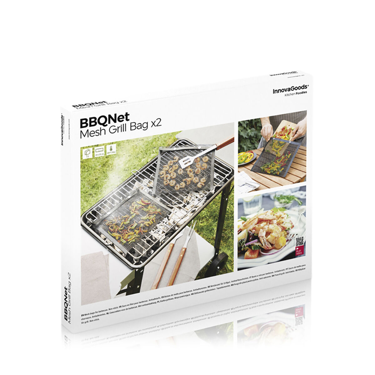 Meshpåsar för grillning BBQNet InnovaGoods (2 St) - 9