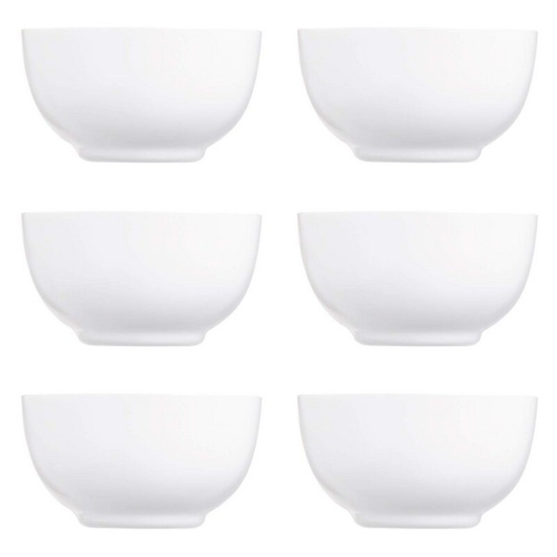 Uppsättning med Soppskålar för Consommé Luminarc Diwali Vit 14,5 cm (6 Delar) (6 pcs) - 4