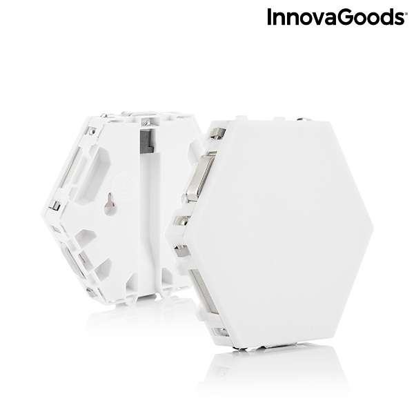 Set med anpassningsbara magnetiska och taktila LED-paneler Tilight InnovaGoods (3 St) - 2