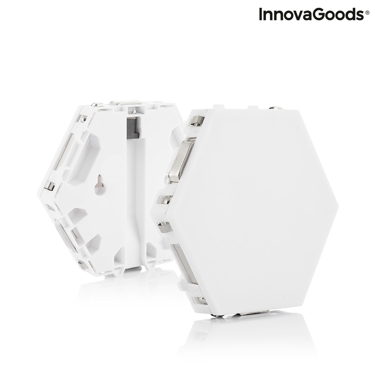 Set med anpassningsbara magnetiska och taktila LED-paneler Tilight InnovaGoods (3 St) - 13