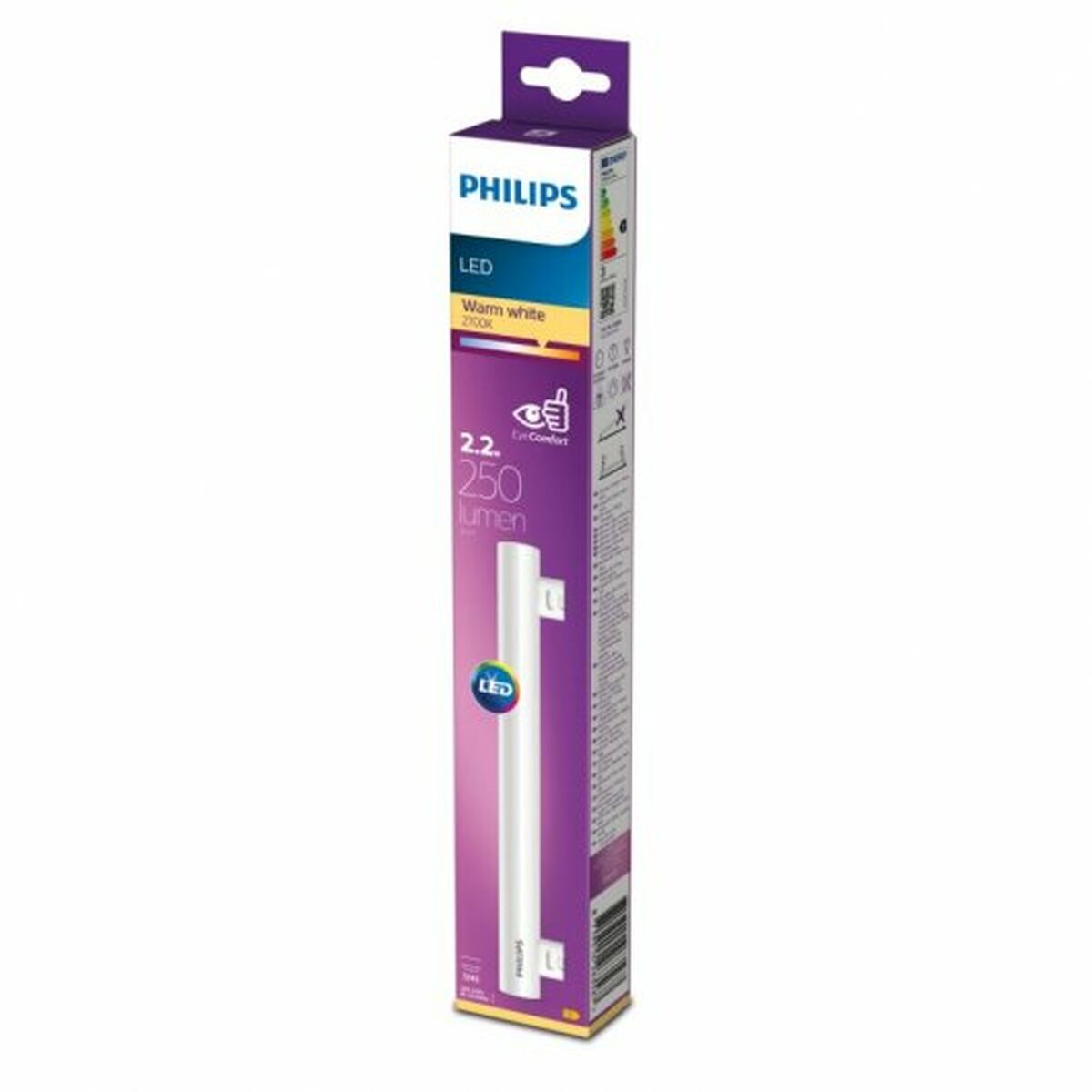 LED Tub Philips E (2700k) - 2