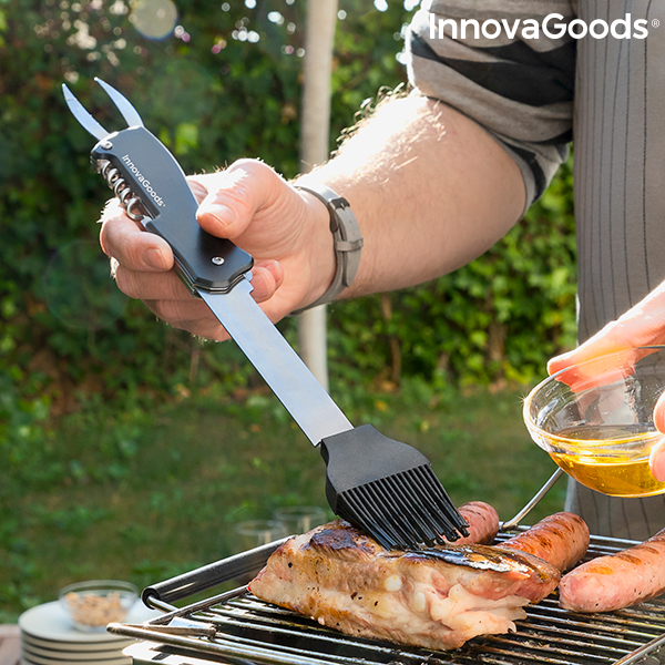Set med Redskap för Barbecue 5 i 1 Bbkit InnovaGoods - 4