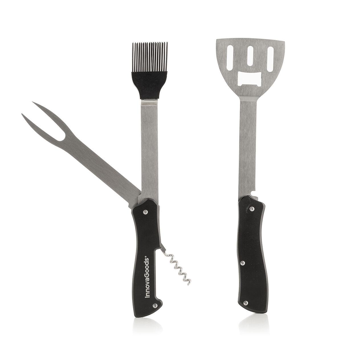 Set med Redskap för Barbecue 5 i 1 Bbkit InnovaGoods - 11