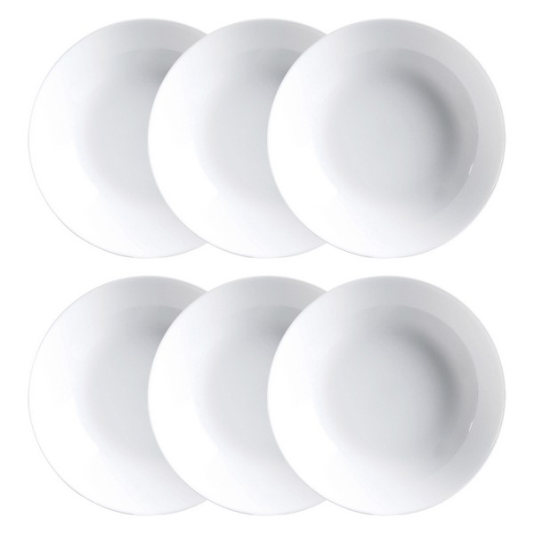 Tallriksset Luminarc Diwali 6 pcs Vit Glas - 3
