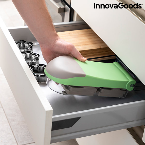 Grönsaksskärare, rivjärn och mandolin med 7 funktioner i 1, med recept och tillbehör Choppie Expert InnovaGoods - 8