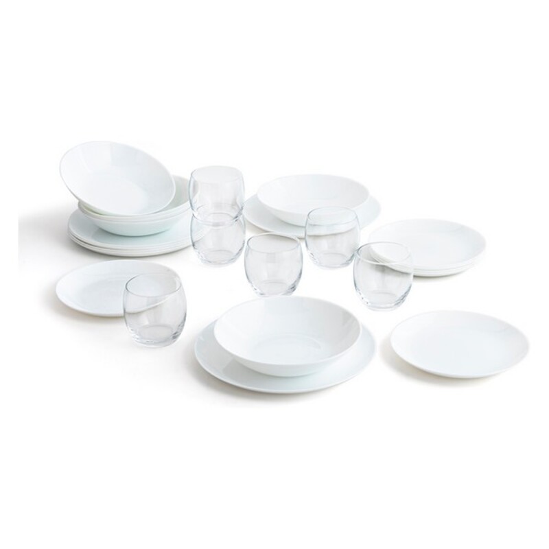 Matservis Luminarc Diwali Multicolour Glas 24 Delar 25 x 20 x 19 cm - 4