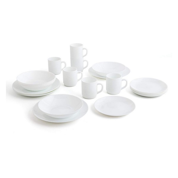 Matservis Luminarc Zelie Vit Multicolour Glas 24 Delar 25 x 20 x 19 cm (24 pcs)