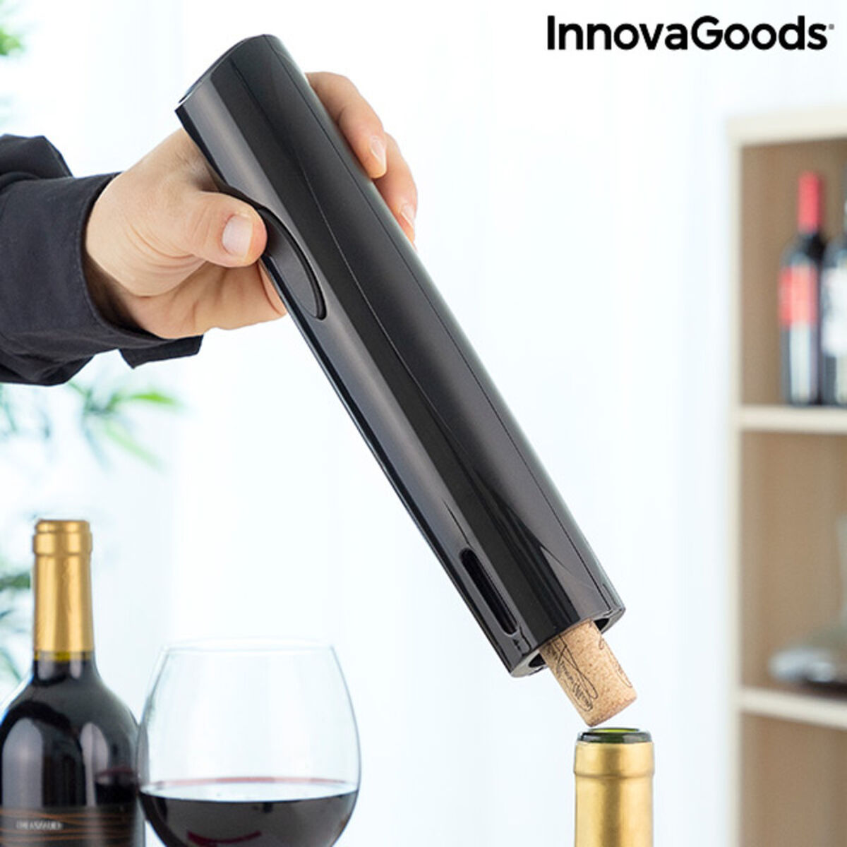 Elektrisk korkskruv Uncorker InnovaGoods - 9