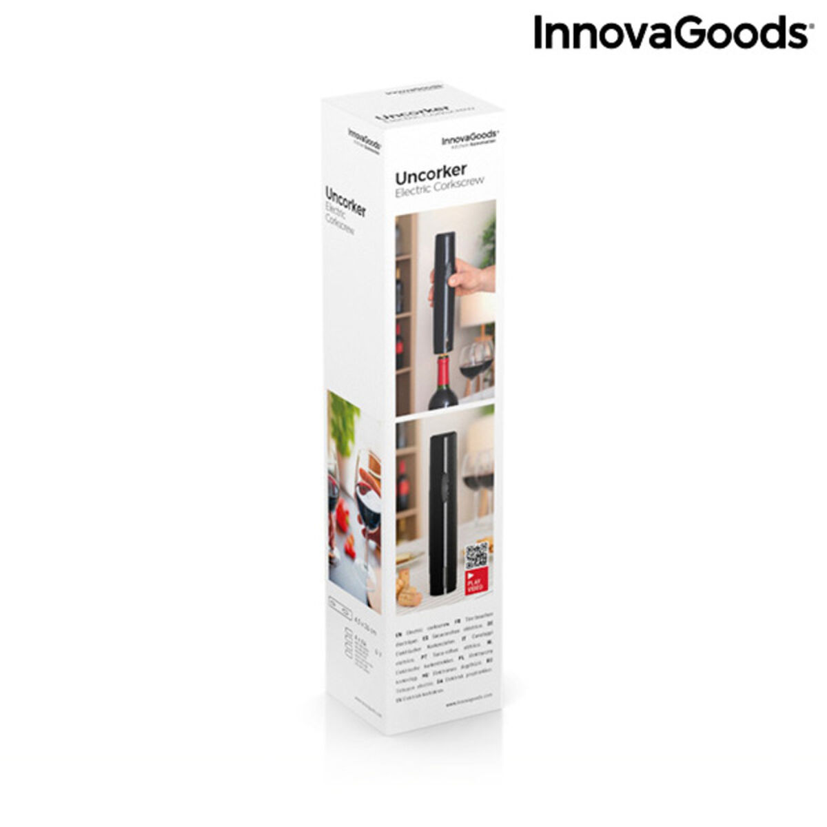 Elektrisk korkskruv Uncorker InnovaGoods - 10