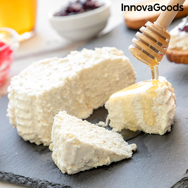Form för att tilverka färskost. Beskrivning och recept medföljer. Freashy InnovaGoods - 5