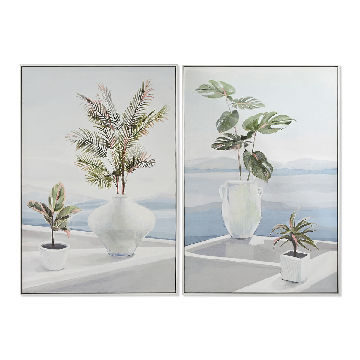 Tavla Home ESPRIT Skandinavisk 80 x 3,5 x 120 cm (2 antal)